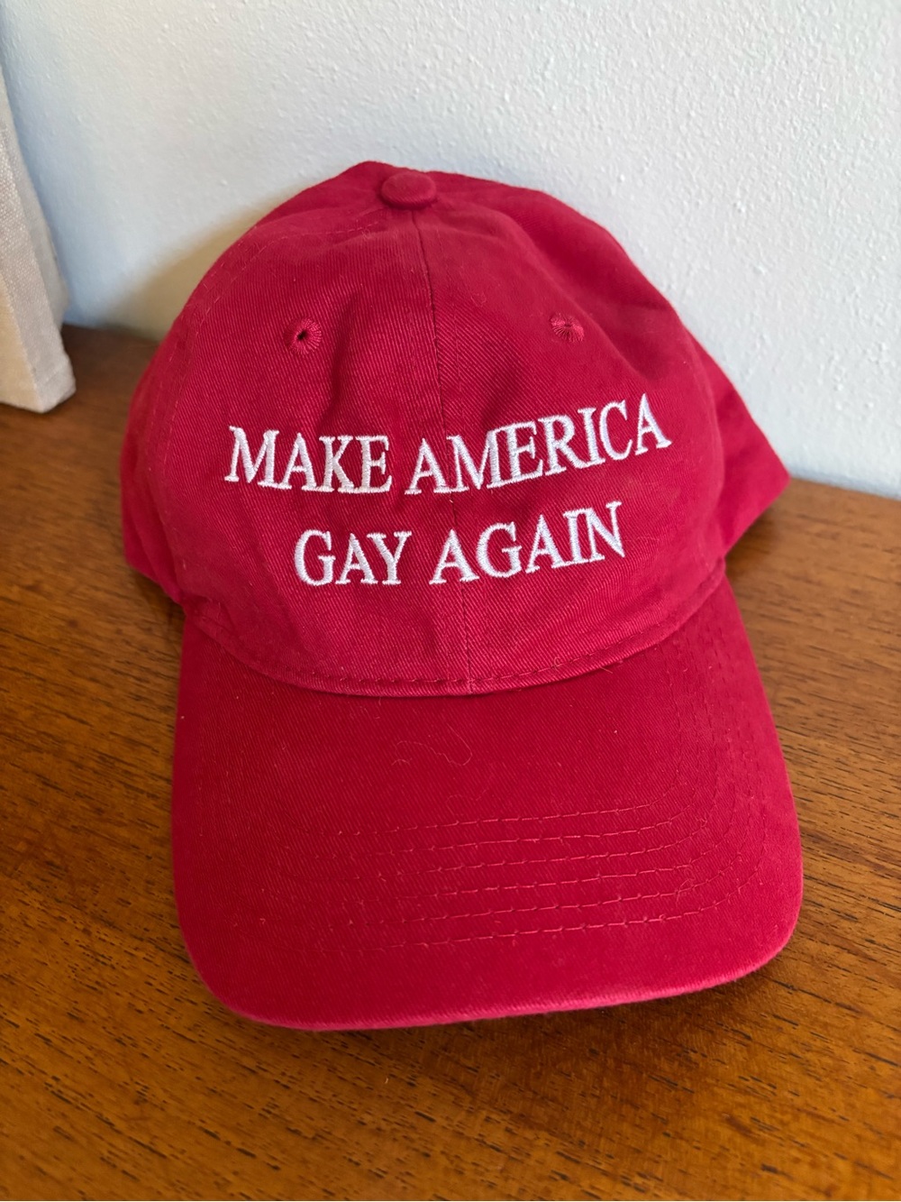 Pride hat- make America gay again